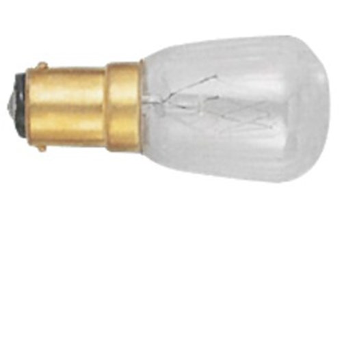 24V B22 15W PILOT T27x60mm C-2V 1,000HR