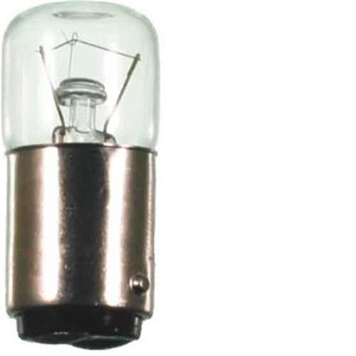 130V BA15D 40mA 5W T16x35mm C-5A 2,000HR  Ansi B3534