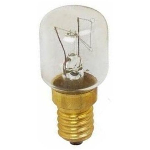 240V E14 25W OVEN 300'C CLEAR PYGMY  S25x57mm