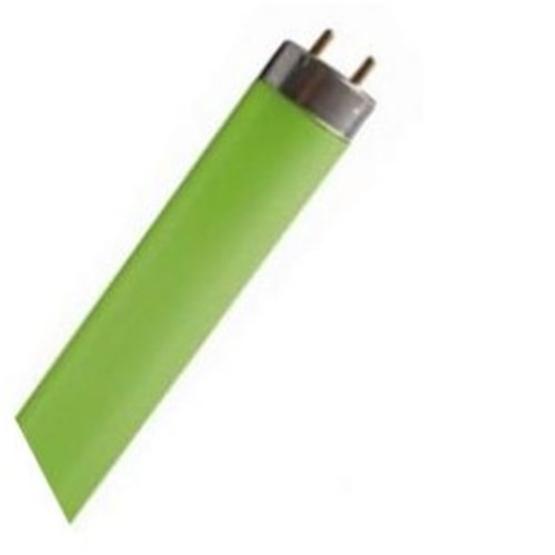 18W G13   GREEN T8  COLOUR  Philips TL-D18W/17  26 x 587mm (600mm inc pins)