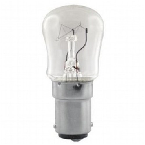 12V B22D-3 16W + 12W (25W) SL17 Clear 52x83mm 1000HR  200lm  LCL 42mm