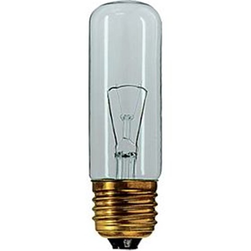 110V E27 25W  CLEAR T29x58mm