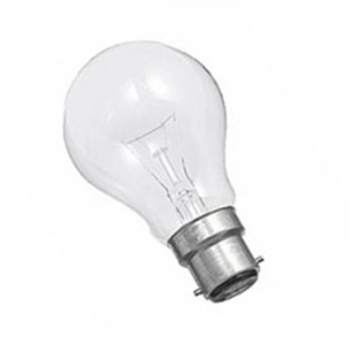 120V B22 40W RC CLEAR GLS 60x105mm 4C9  LCL 70mm