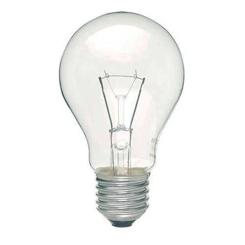 120V E27 60W RC CLEAR  GLS PS60x105mm  5C-9 1500Hr  120V60WESC 600-720lm