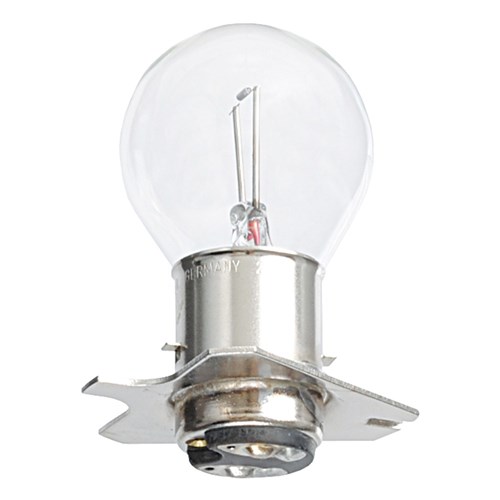 6V P47D 30W  2 Contacts  ZEISS 39-01-58  + Triangular Flange