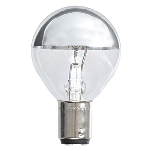 24V BA15D 40W Mirror Top 600Hr H018550  500lm G40x65mm Axial Filament   Surgical OR / Exam