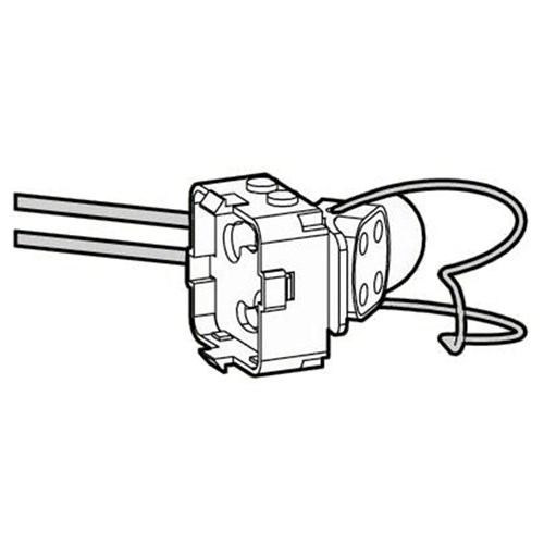 ST179/105  G10Q  Lamp & Starte Holder + Clip  - suits T8 Circ  T110