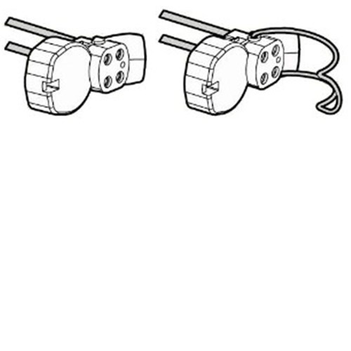 ST189/105  G10Q LAMPHOLDER W/ STARTER HOLDER  T110