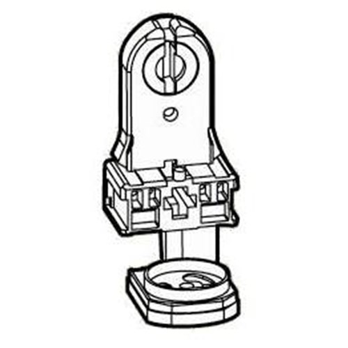 ST229/C-SN Lamp & Starter Holder - Push Term  ST228/C