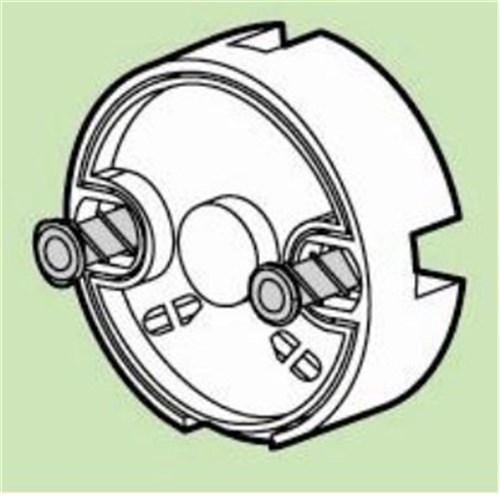 ST147/M G13 Round Spring Mount Screw Mount  - suits T8  T110   Replaces ST47/M