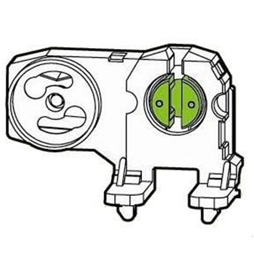 ST3251/C-TR G13 Lamp & Starter Holder - Push Mount - T8 -  T140 - ST251/C