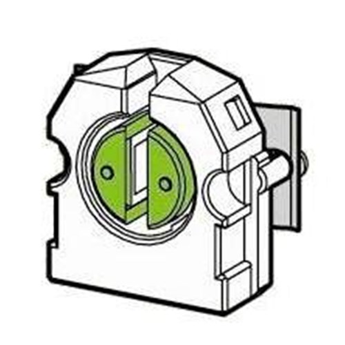 ST3345/MAU-9,5-TR G13 Lamp Holder-Push Mount + SPACER- T8  T140