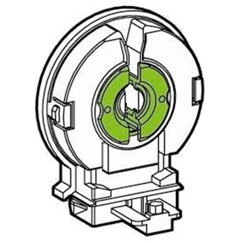 ST1901/T G13 T8 Moisture Proof Holder - Push Mount - Back onl  suits S-1901/3-1901/4 & 1901/