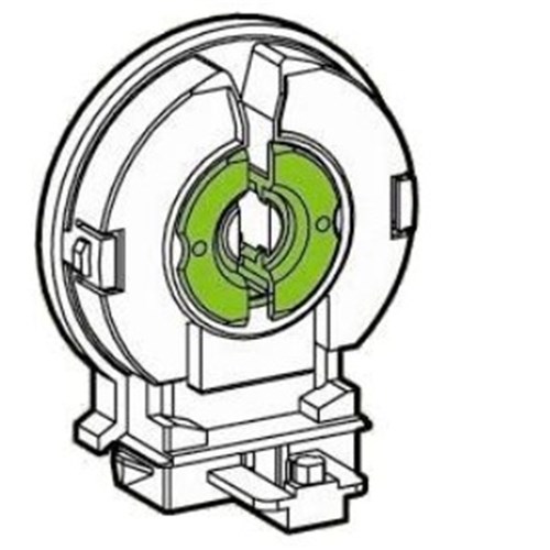 ST1901/T G13 T8 Moisture Proof Holder - Push Mount - Back onl  suits S-1901/3-1901/4 & 1901/