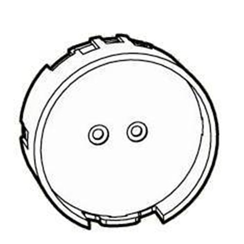 ST043 G13 Round Lamp Holder Floating - suits T12 ** INDENT MOQ 200 PIECES **