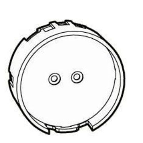 ST043 G13 Round Lamp Holder Floating - suits T12 ** INDENT MOQ 200 PIECES **