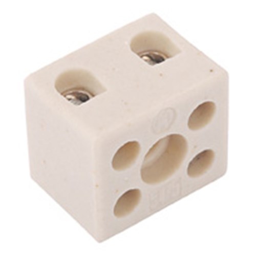 TXB6-2E CERAMIC  2 Pole 2.5mm Terminal Block  T200  - 32A   ME54/02